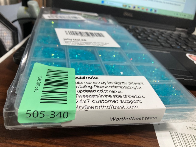 Photo 1 of 33000Pcs Turquoise Rhinestones for Bedazzling, Mix Sizes 2,3,4,5,6mm Flatback Gems Bedazzler Kit with B7000 Glue, Flat Back Resin Diamond Crystal Gemstone Jewel Rhine Stone for Craftings Clothes Shoes