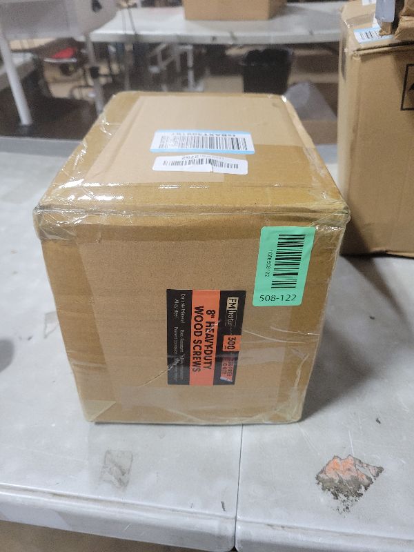 Photo 1 of #14 x 8 Wood Structural Lag Screws 300Pcs Star Drive Decking Screws, Rust Resistant Timber Screws for Timber/Log/Landscaping Wood