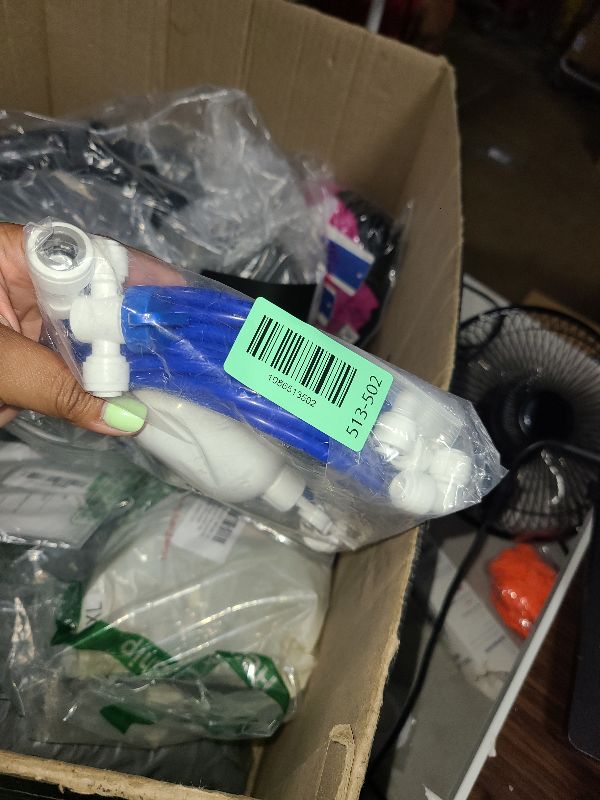Photo 1 of 1/4 inch Tube Float Valve Kit for RO Water Reverse Osmosis System water filter ball float valve Water Float Ball Valve ? 4 connectors + 1 PTEF tape + 15 feet Blue Hose Tube)