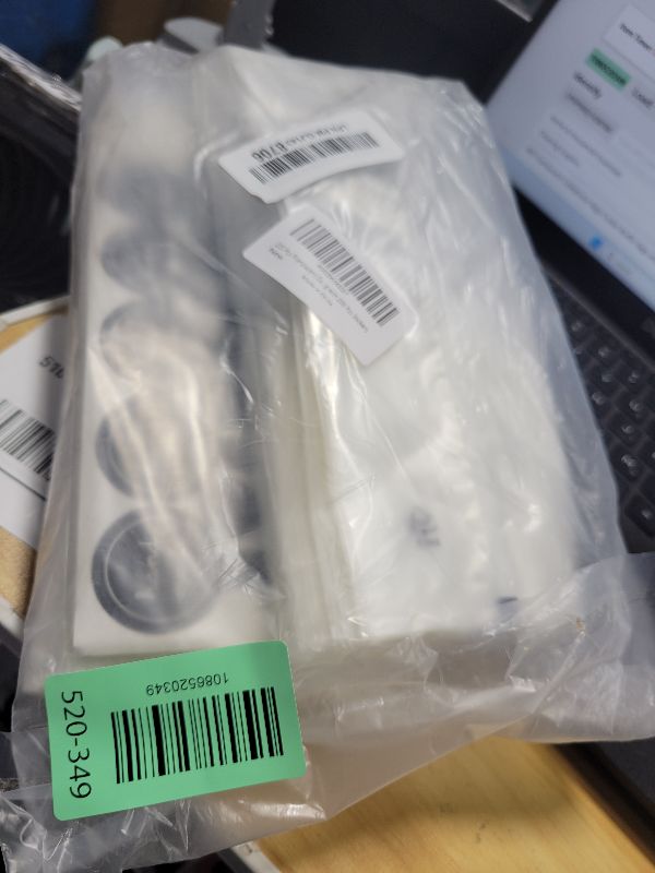 Photo 1 of 400 Translucent Cellophane Bags Cookie Muffin Bags with Sticker for Bakery
