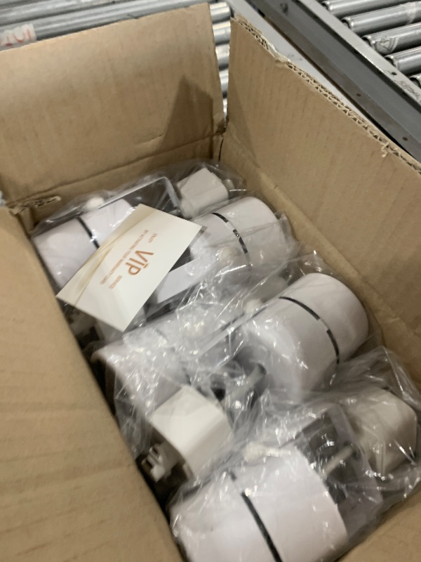 Photo 1 of Motrackcao 10W LED Track Lighting Heads - Adjustable H Type Track Lights for Retail & Artwork, Cool White 4000K, 1000lm, 120V, 24° Angle Halo Type, White, Pack of 20