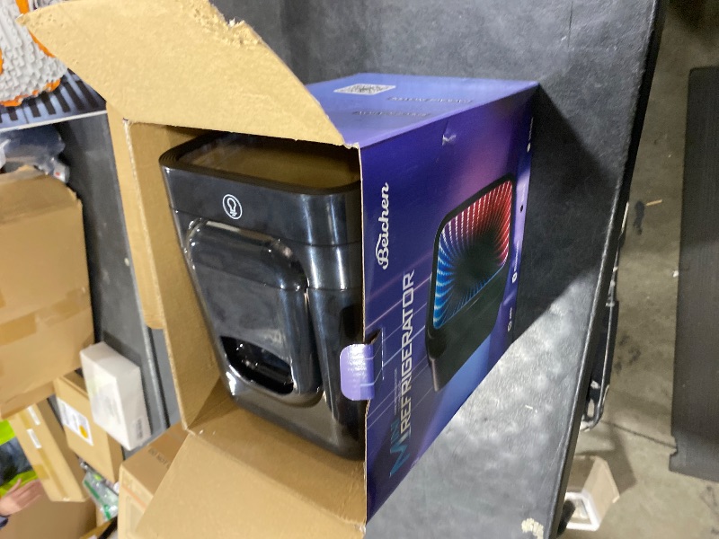 View 2 of BEICHEN 4L Mini Fridge with APP Light Controller