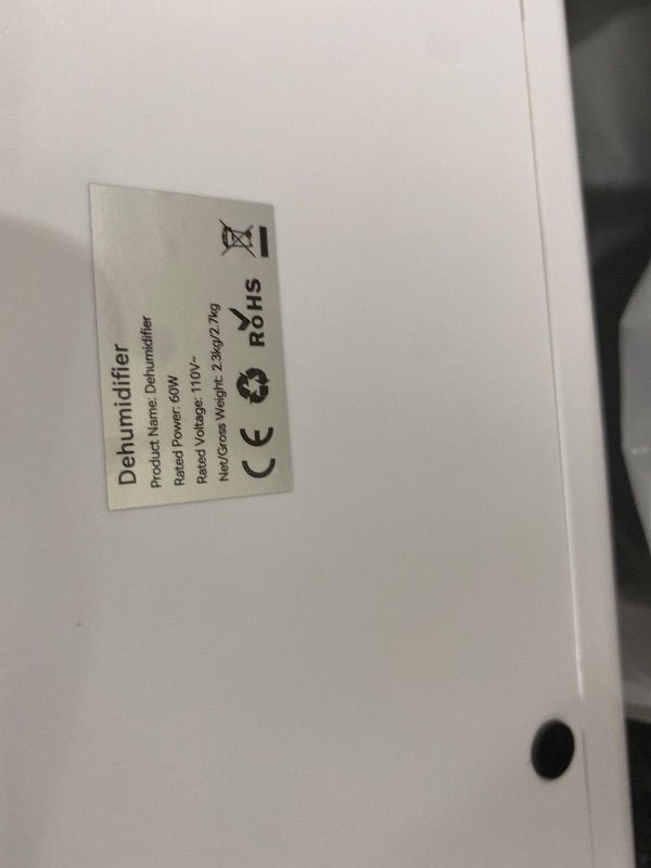 Photo 1 of PSOS Dehumidifier 98 OZ