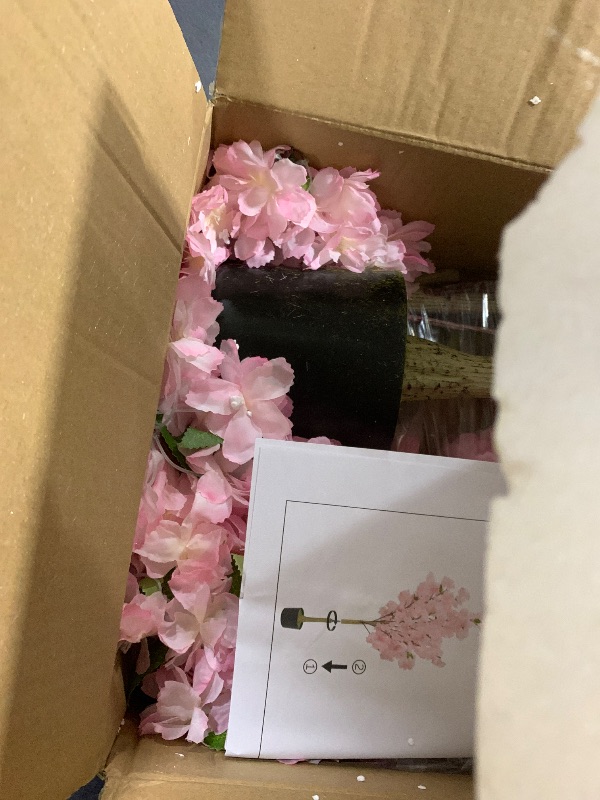View 3 of Kratonix 4FT Artificial Cherry Blossom Tree (2-Pack)