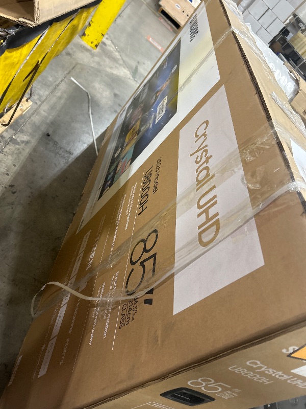 Photo 1 of Samsung 85-Inch Class U8000H Series Crystal UHD, 4K, Smart TV, 2026 Model