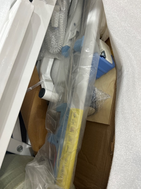 Photo 1 of HaiyoHBED 4 Function 600LBS Full Electric Hospital Bed, Beds for Home Use, Special Needs Medical Bed for Seniors with Mattress, Adjustable Hospital, Frame IV Pole, Medical Equipment Beds