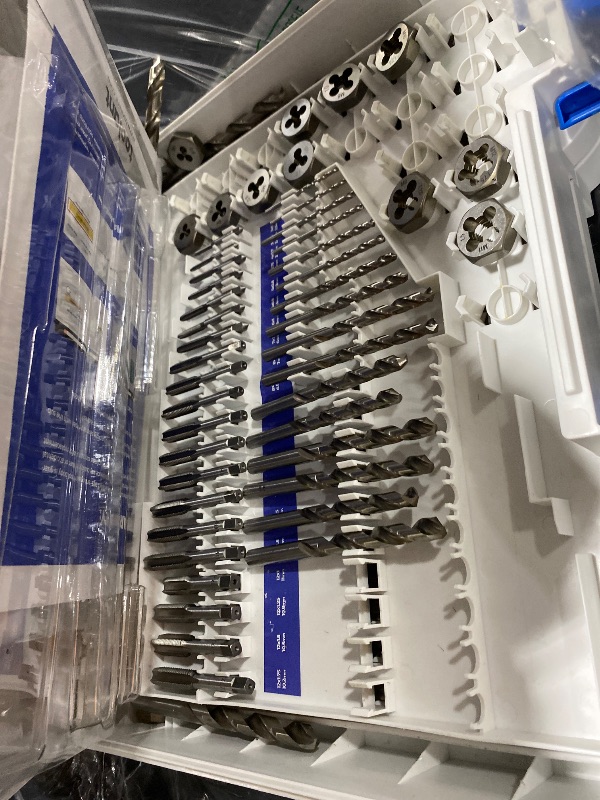 View 3 of toolant 127-Piece Metric & SAE Ratcheting Tap and Die Set