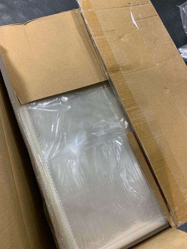 View 2 of Spartan Industrial 10" x 12" Clear Cellophane Bags (1000 Count)