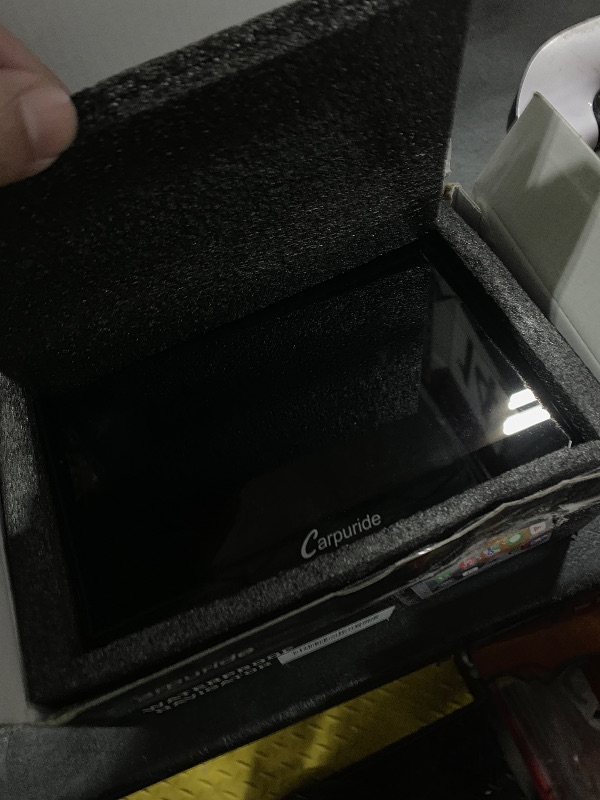 Photo 1 of Carpuride W712D 7" Motorcycle GPS with Dual Dash Cam