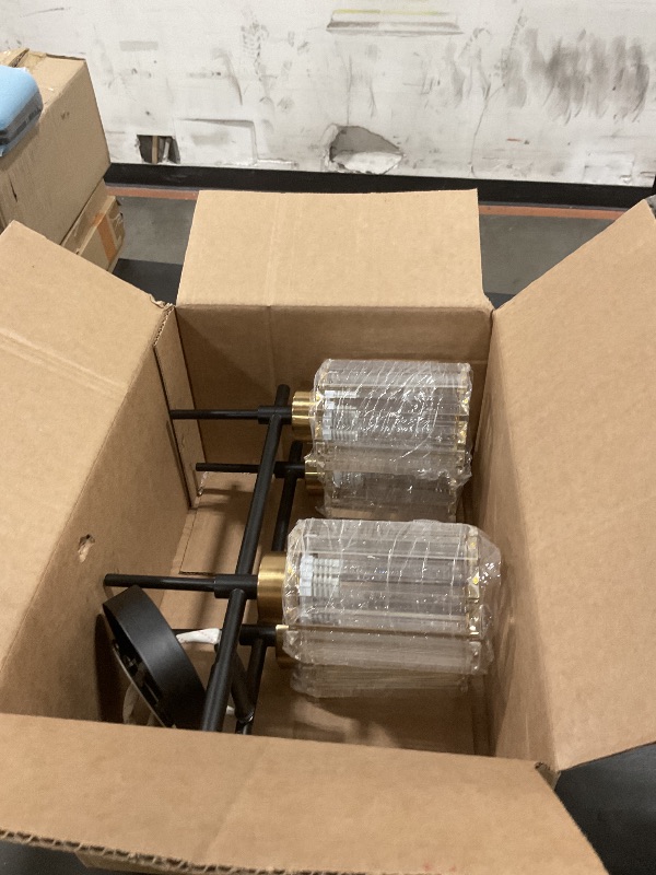 View 2 of Meybiok 4-Light Crystal Vanity Light Fixture