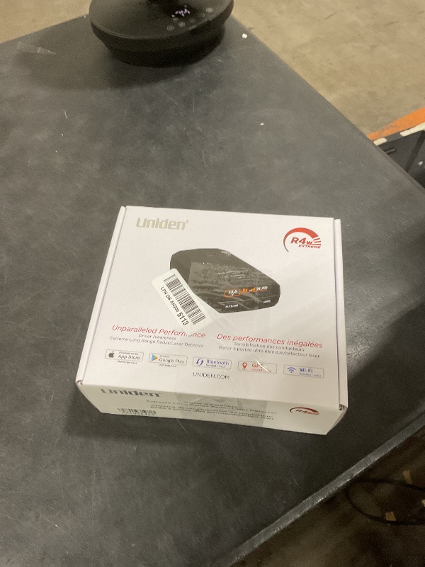 Photo 1 of Uniden R4W Radar Detector with GPS