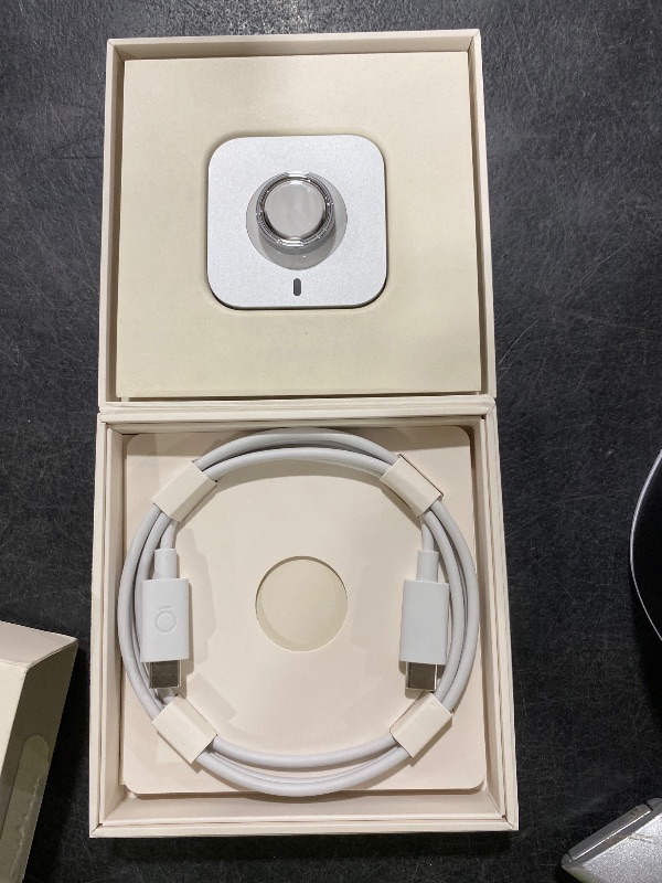 View 3 of Oura Ring 5 Smart Ring - Silver - Size 7 - Fitness & Sleep Tracker