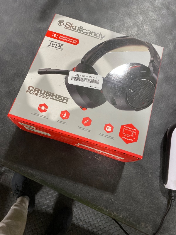 Photo 1 of Skullcandy Crusher PLYR 720 Wireless Gaming Headset