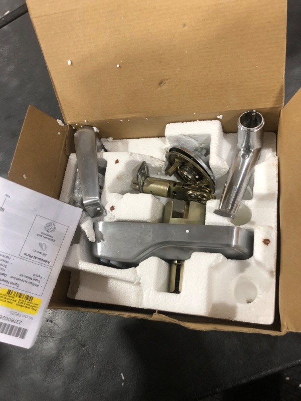 View 2 of Schlage Camelot Keypad Lever Lock, Satin Chrome