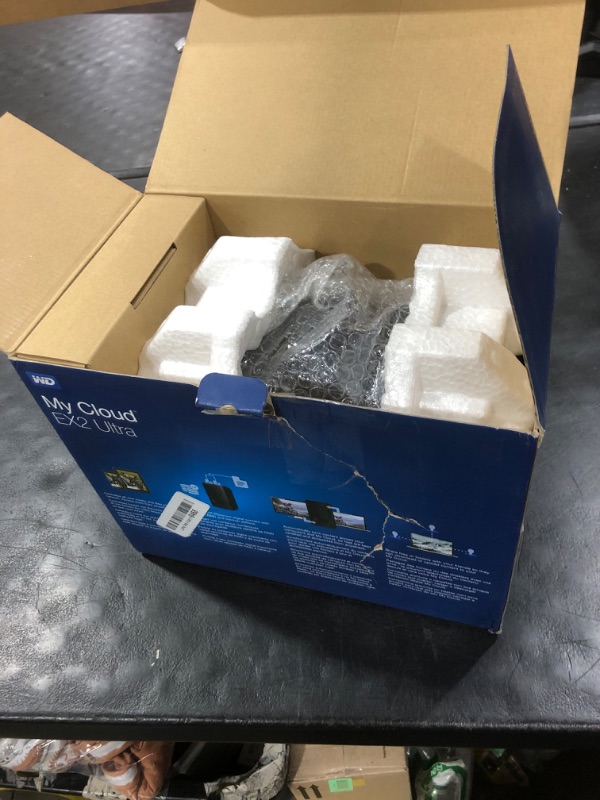 Photo 1 of Western Digital 8TB My Cloud EX2 Ultra NAS