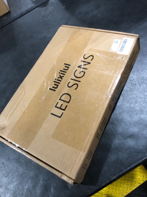 Photo 1 of lulixilul LED Open Sign - 30"x10" Dimmable, White