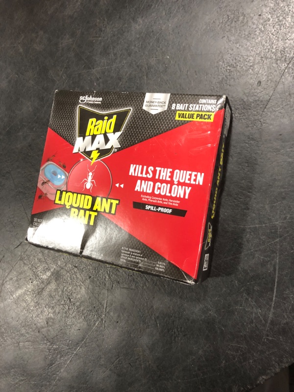 View 2 of Raid MAX Liquid Ant Killer Baits, 8 Count