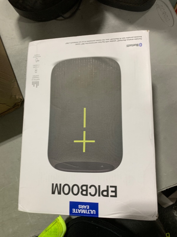 View 2 of Ultimate Ears EPICBOOM Portable Bluetooth Speaker - Black