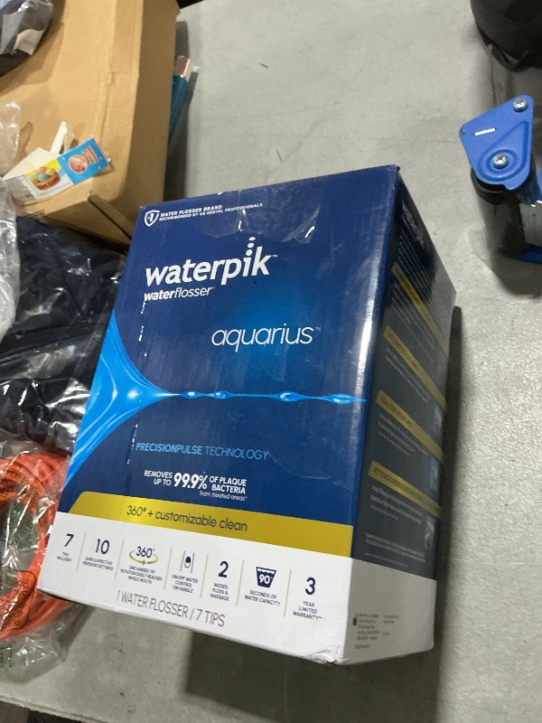 View 2 of Waterpik Aquarius Countertop Water Flosser WP-660 White