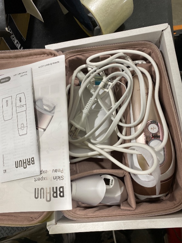 Photo 1 of Braun Skin i-Expert Smart IPL PL7219 at Home Laser Hair Removal for Women and Men with App, Premium Pouch, Venus Razor, 2 Smart Heads, Facial Trimmer