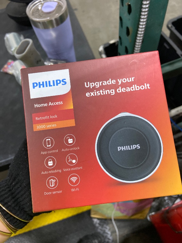View 2 of Philips WiFi Smart Retrofit Deadbolt Lock
