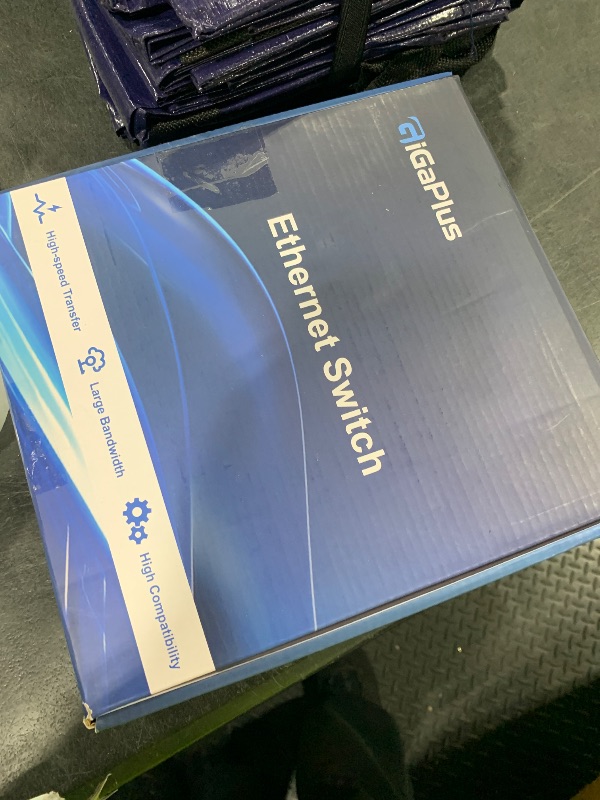View 2 of GigaPlus 10-Port 10Gb Unmanaged PoE Ethernet Switch