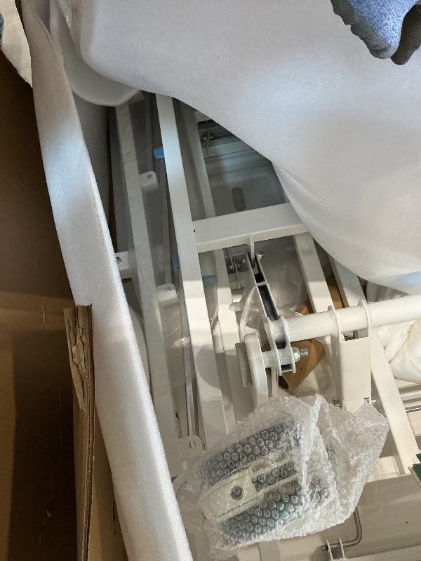 View 7 of [LEG IS DAMAGED] Real Relax 3-Function Full Electric Hospital Bed with Mattress