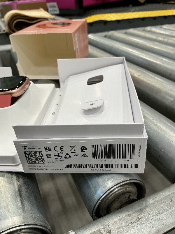 View 3 of **View Clerk Notes**Fitbit Versa 4 Smartwatch - Pink Sand/Copper Rose