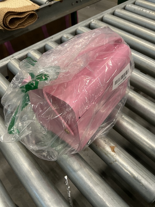Photo 1 of [SOLD FOR PARTS] Honeydak Small Lock Box - Pink Combination Safe for Medication