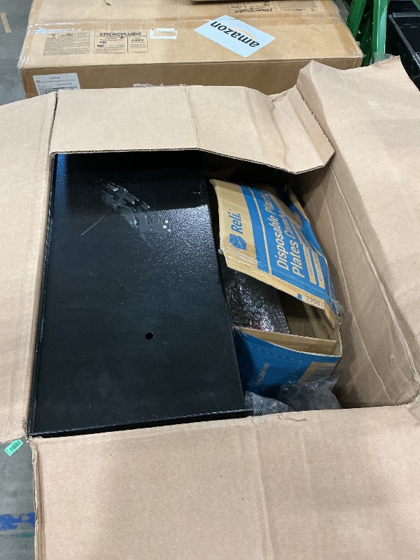 View 2 of [DAMAGED] KornerBatl 23 lb Hotel & Dorm Safe Box with Admin Password, Laptop Safe