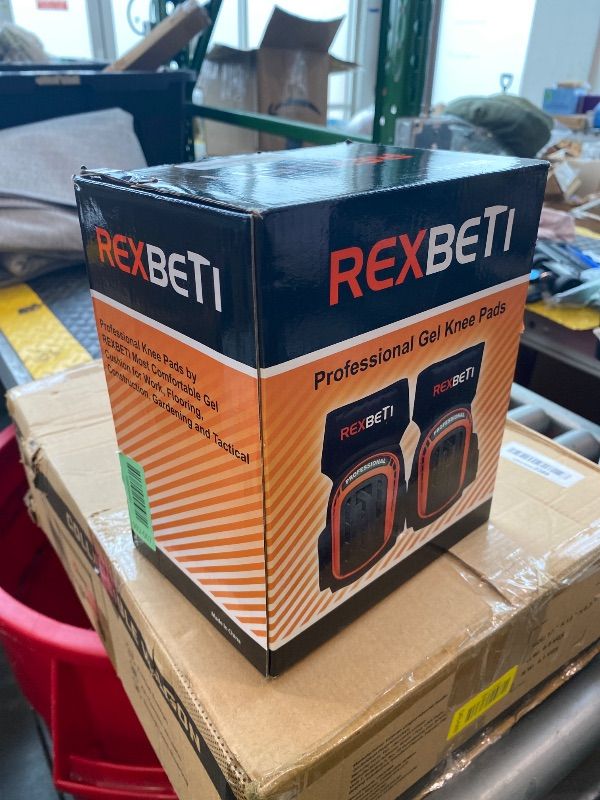 Photo 1 of [Used and Dirty] REXBETI Gel Knee Pads for Work