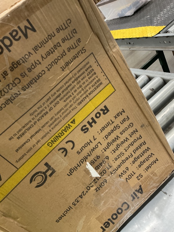 View 3 of [SOLD FOR PARTS] Zaribu Portable Air Conditioner with Detachable Tank