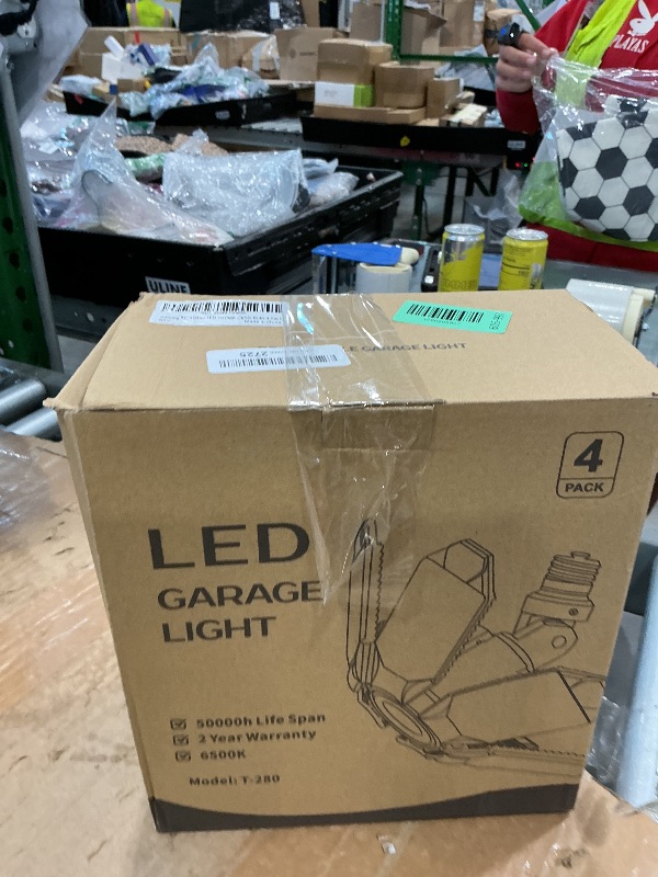 Photo 1 of [Just 1 Light] Adiding Rotatable LED Garage Light, 48000LM Brighter LED Shop Lights