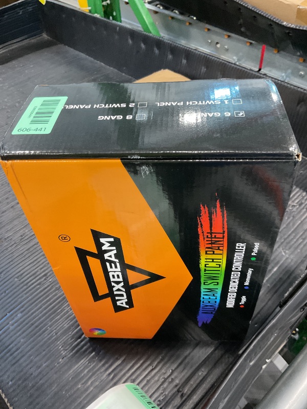 View 2 of [MISSING PARTS] Auxbeam RA60 RGB 6 Gang Switch Panel