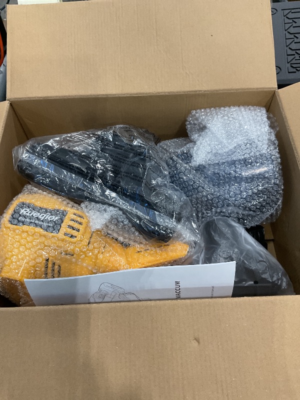 Photo 1 of ***VERY USED***Rueqior Cordless Vacuum Compatible with DeWalt 20V Battery, 5 in 1 Brushless Vacuum Cleaner with 50KPA 500W Powerful Motor, 50 CFM Portable Hand Vacuum for Home Wood Floor, Car (Battery Not Included)