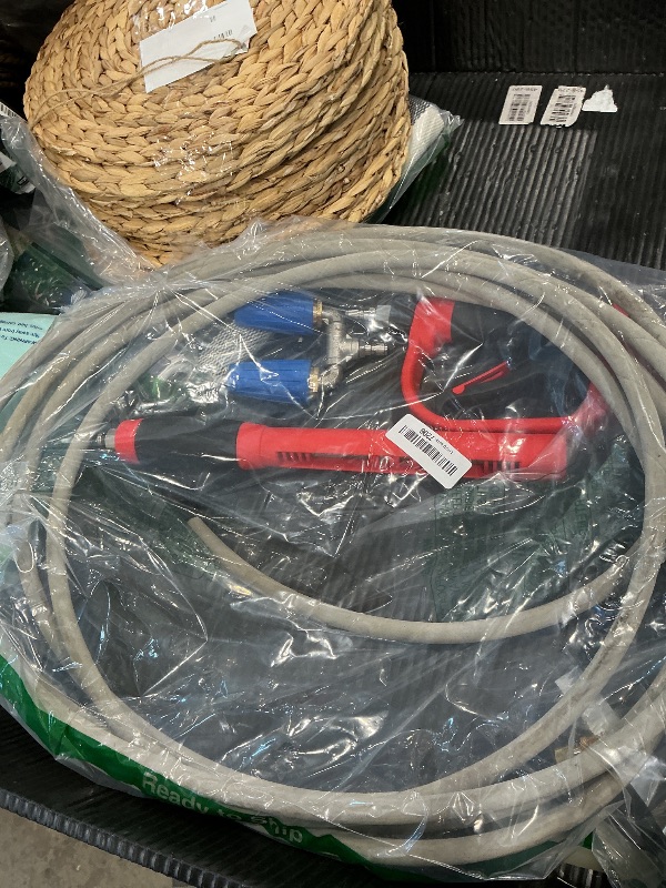 Photo 1 of [MISSING PARTS] HiPrewaPro Pressure Washer Gun & Hose Kit - 4800 PSI, 25 FT