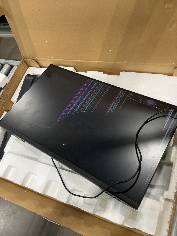 Photo 1 of **FOR PARTS ONLY** Amazon Basics 24 Inch (23.8 inch viewable) Gaming Monitor, FHD 1080P, 165Hz, VESA Compatible, Adaptive sync, 1ms Response, Black