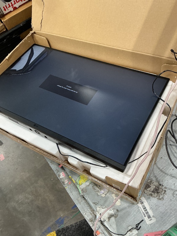 Photo 1 of ***For PARTS ONLY*** LG 24" Full HD IPS Monitor, 120Hz, HDR10, Black