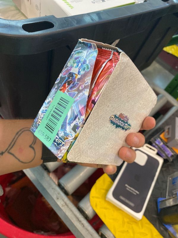 View 2 of [OPENED PACKS] Pokémon TCG: Scarlet and Violet Paradox Rift Booster Display Box