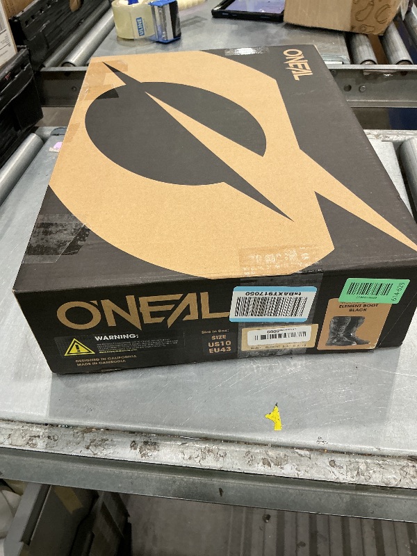 View 2 of [DAMAGED] O'NEAL Element Dirt Bike Boot Black 10