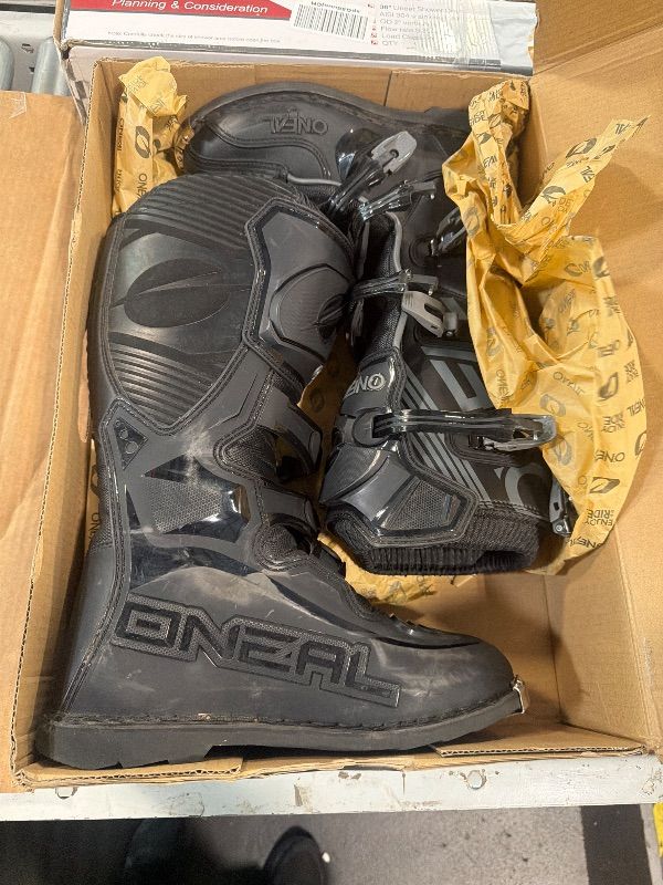 View 4 of [DAMAGED] O'NEAL Element Dirt Bike Boot Black 10