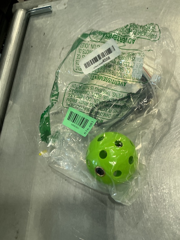 View 2 of **View Clerk Notes**Amoswiz Glow Pickleball Balls, 1 Pack, Green