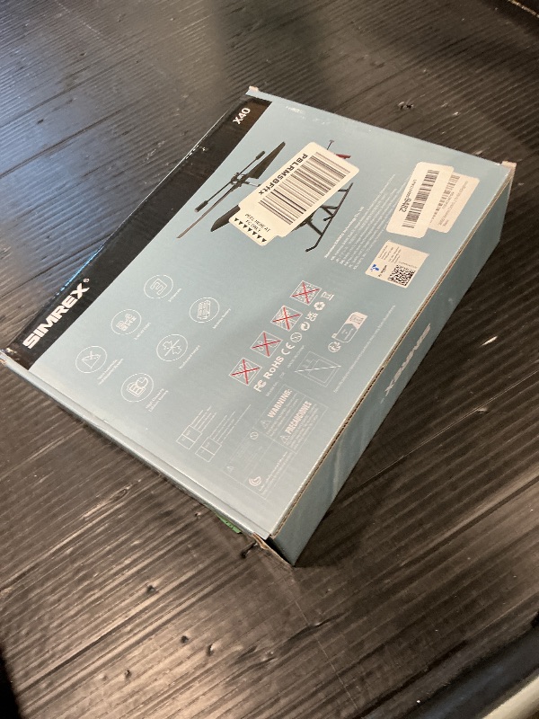 Photo 1 of [MISSING REMOTE] SIMREX RC Helicopter Toy for Kids & Beginners
