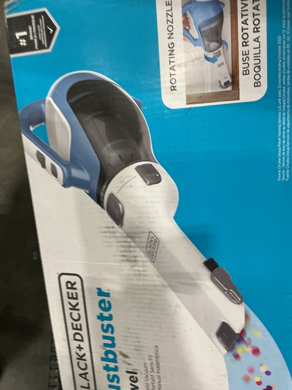 Photo 1 of ***VERY USED***BLACK+DECKER AdvancedClean+ Cordless Handheld Vacuum