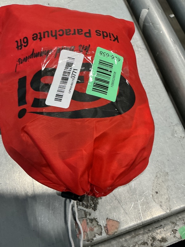 View 2 of [DAMAGED] GSi Kids Rainbow Parachute - 6 ft