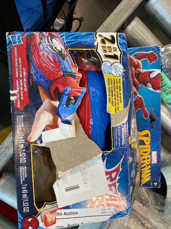 View 2 of **View Clerk Notes**Marvel Spider-Man Real Webs Ultimate Web Blaster