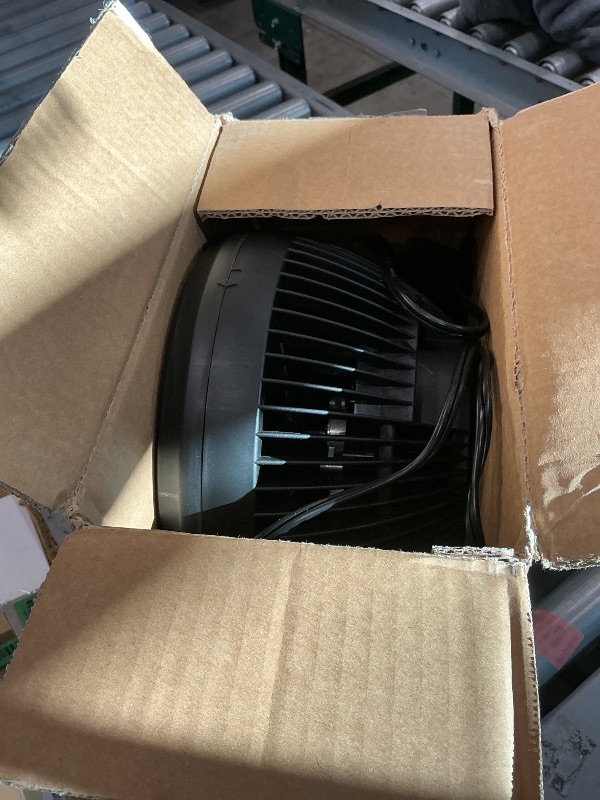 View 2 of [SOLD FOR PARTS] Amazon Basics Air Circulator Desk Fan, Black
