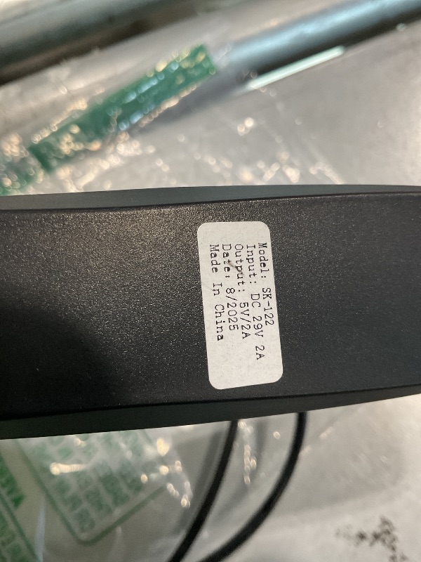 View 3 of 2 Button 5 Pin Lift Chair Remote Control Compatible with MCombo Single Motor Power Recliners and Other Single Motor Lift Chiars, Hand Control with Green Backlit