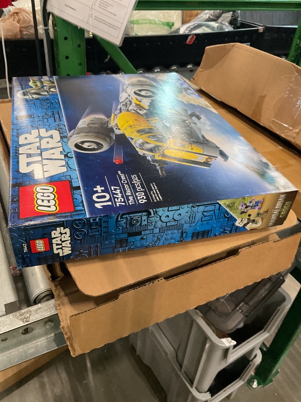 View 2 of **Partial Set**LEGO Star Wars: The Mandalorian and Grogu The Razor Crest Building Toy - Build and Display Set for Boys & Girls, Ages 10+ - Star Wars Gifts for Birthdays & Fans - 75447