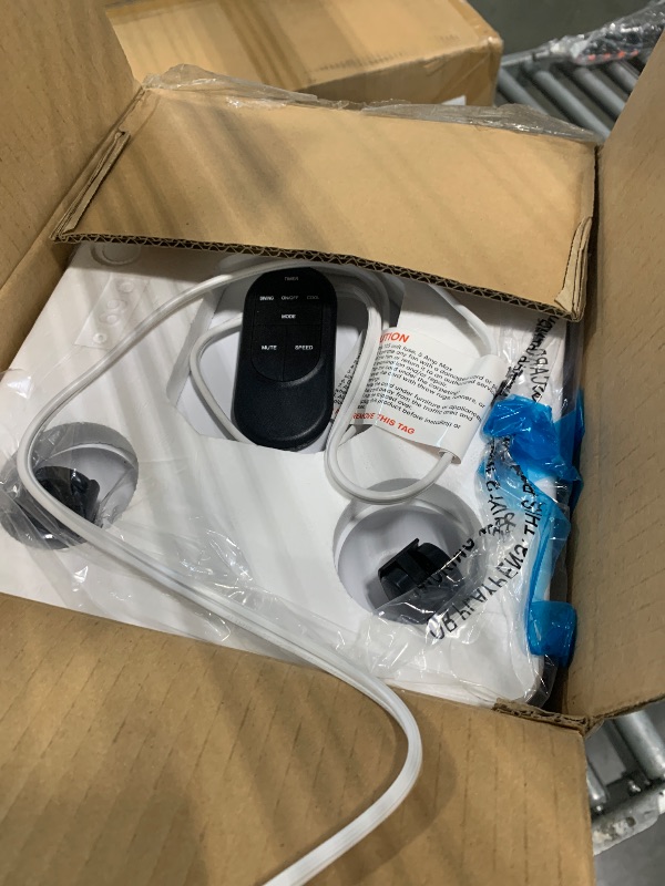 View 3 of ** NOT FUNCTIONAL ** 9/12/2026 ***FINAL SALE/NO RETURN, SOLD AS PARTS ONLY***
COOLECH 42 INCH Swamp Cooler Air Conditioner w/4 Mode &3 Speed, Aroma&Memory Function, 15H Timer Portable Air Conditioners No Windows Needed, 6 Ice Packs, 1.1-Gal Dual Tank Evap